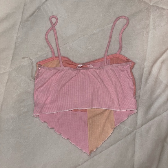 patchwork crop top - Picture 2 of 2